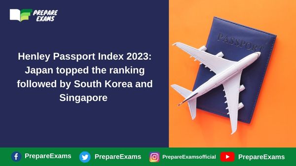 Henley Passport Index 2023 Japan Topped The Ranking Followed By South