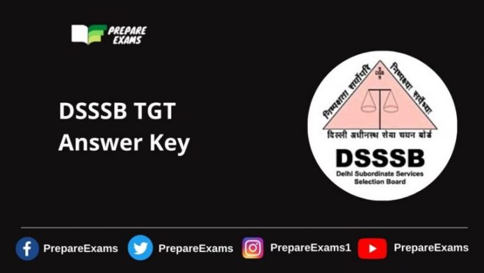 DSSSB TGT Answer Key