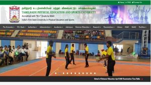 Tamil Nadu Physical Education And Sports University (TNPESU) Time Table ...