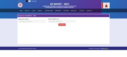 Results for AP EAPCET - 2023