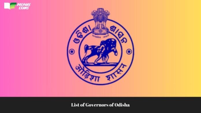 List of Governors of Odisha