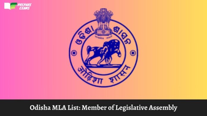 Odisha MLA List