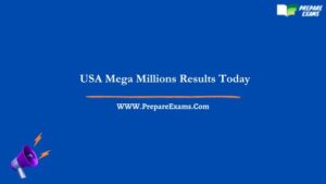 USA Mega Millions Results Today for 27 February 2024 PrepareExams