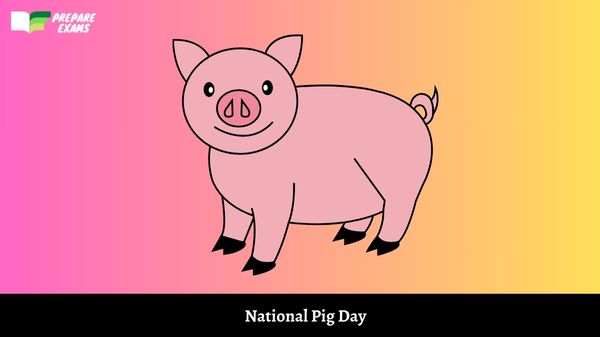 National Pig Day 2024 Date, History, Significance PrepareExams